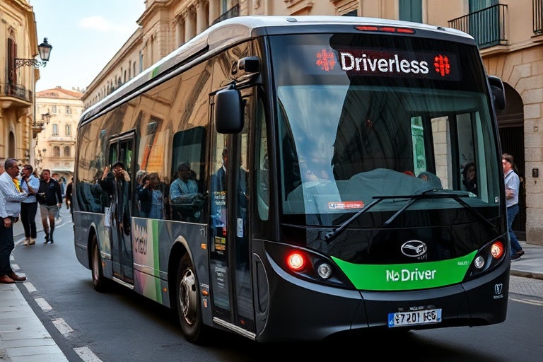 Malta Malta’s First Driverless Bus Hits the Roads