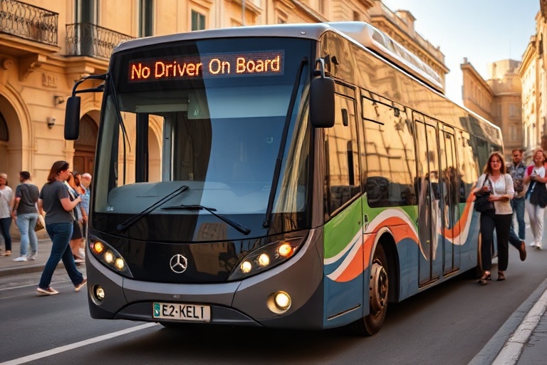 Malta Malta’s First Driverless Bus Hits the Roads