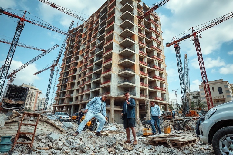 Malta Naxxar Residents Fear Collapse as Construction Site Shifts