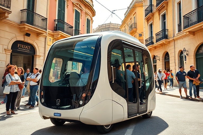 Malta Malta’s First Driverless Bus Hits the Roads