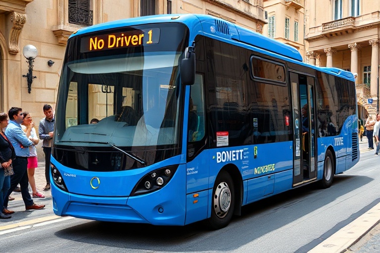 Malta Malta’s First Driverless Bus Hits the Roads