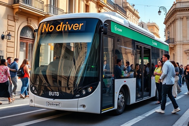 Malta Malta’s First Driverless Bus: A Glimpse into the Future