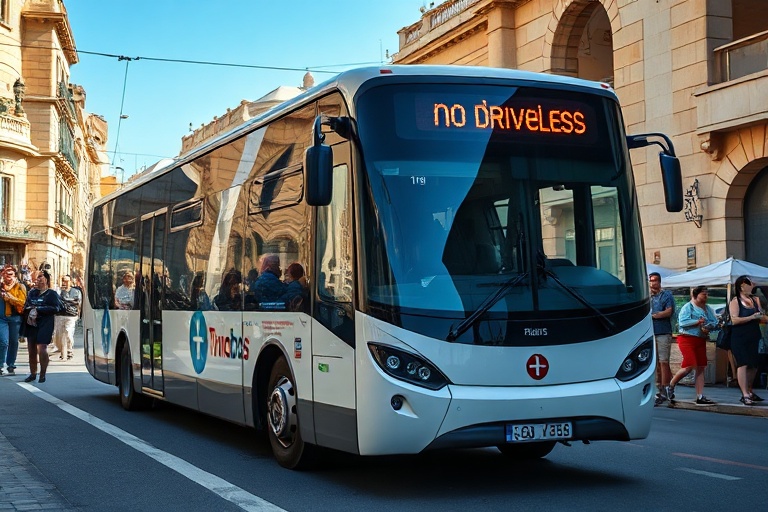Malta Malta’s First Driverless Bus Hits the Roads