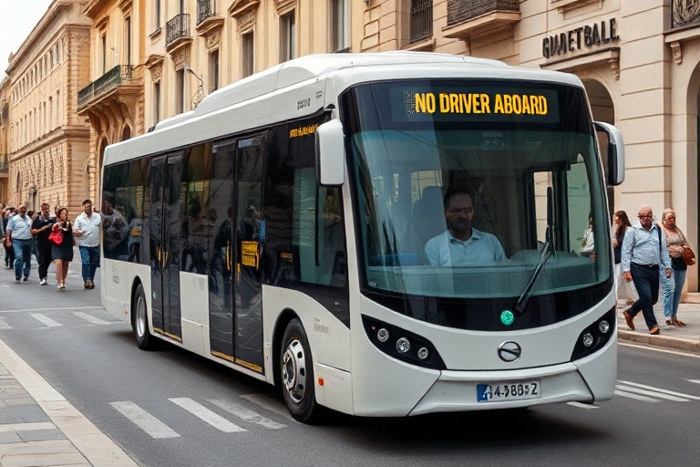 Malta Malta’s First Driverless Bus Hits the Roads