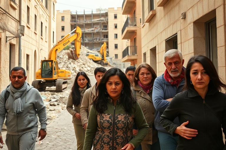 Malta Naxxar Evacuation: Ten Families Flee as Construction Site Crumbles
