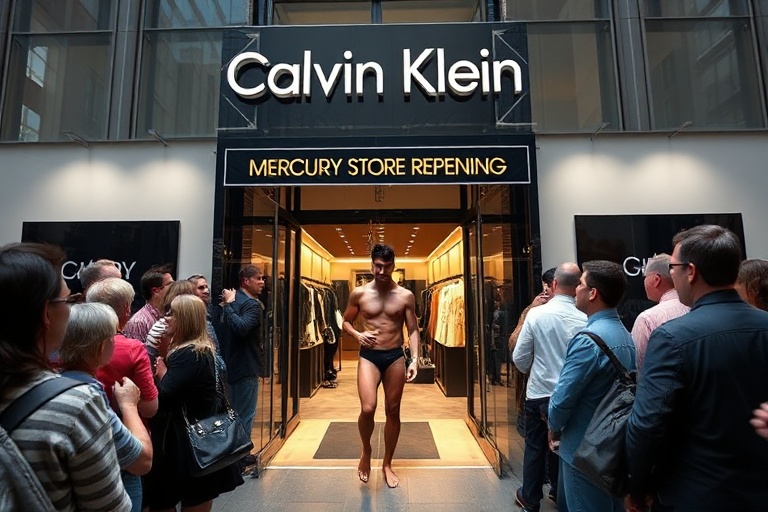 Malta Calvin Klein’s Mercury Store Reopens in Style