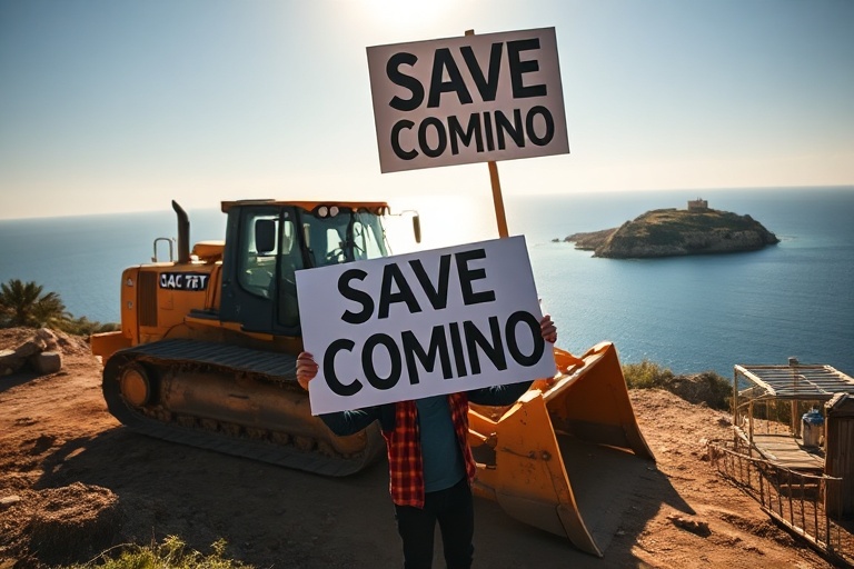 Malta Comino’s Future: Momentum Proposes Ban on Commercial Development