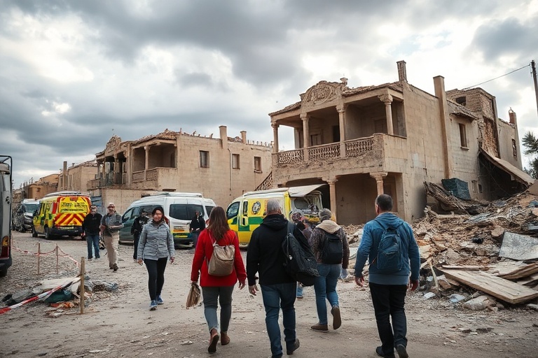 Malta Naxxar Residents Return Home After False Collapse Alarm