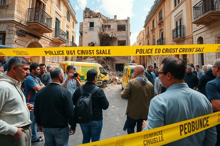 Malta Naxxar Residents Return Home After Collapse Scare