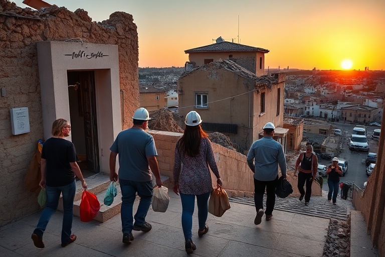 Malta Naxxar Residents Return Home After Collapse Scare