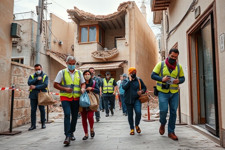 Malta Naxxar Residents Return Home After Collapse Scare