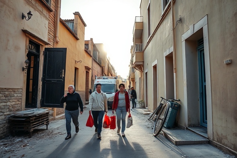 Malta Naxxar Residents Return Home After False Alarm