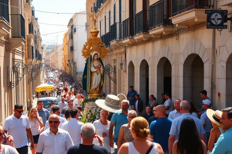 Malta Sliema’s Marian Procession: A Sunday of Faith and Tradition
