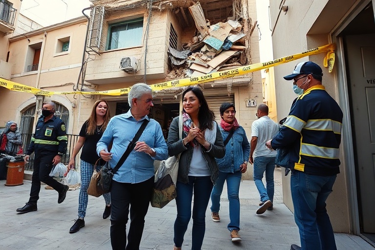 Malta Naxxar Residents Return Home After Collapse Scare