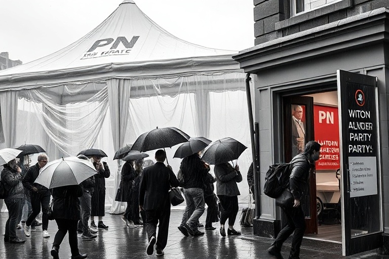 Malta Rain Forces PN to Cancel Event, Labour to Take Cover