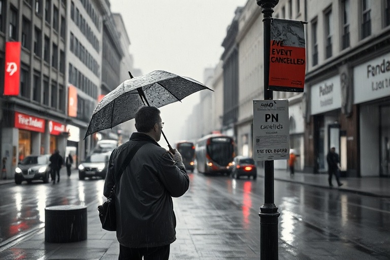 Malta Rain Forces PN to Cancel Event, Labour to Take Cover