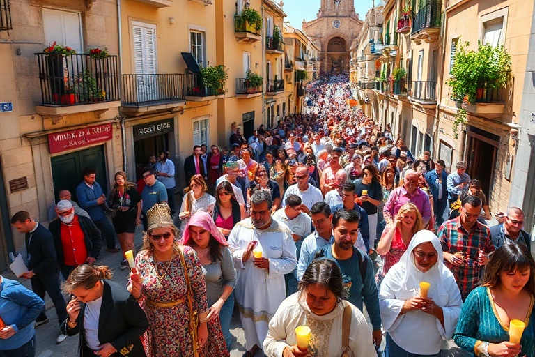 Malta Sliema’s Marian Procession: A Spiritual Sunday