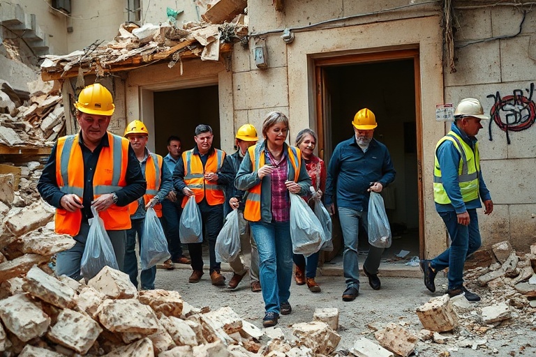Malta Naxxar Residents Return Home After False Collapse Alarm