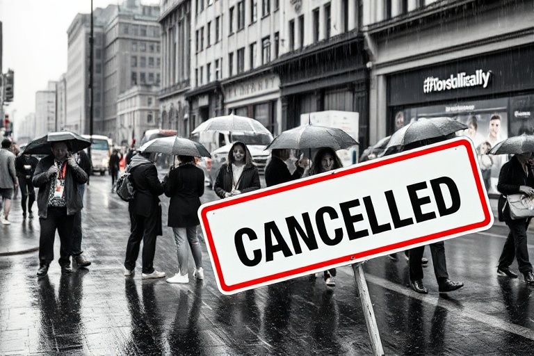 Malta Rain Halts PN Event, Labour Seeks Indoor Haven