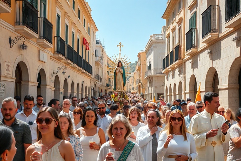 Malta Sliema’s Marian Procession: A Sunday of Faith, Family, and Tradition