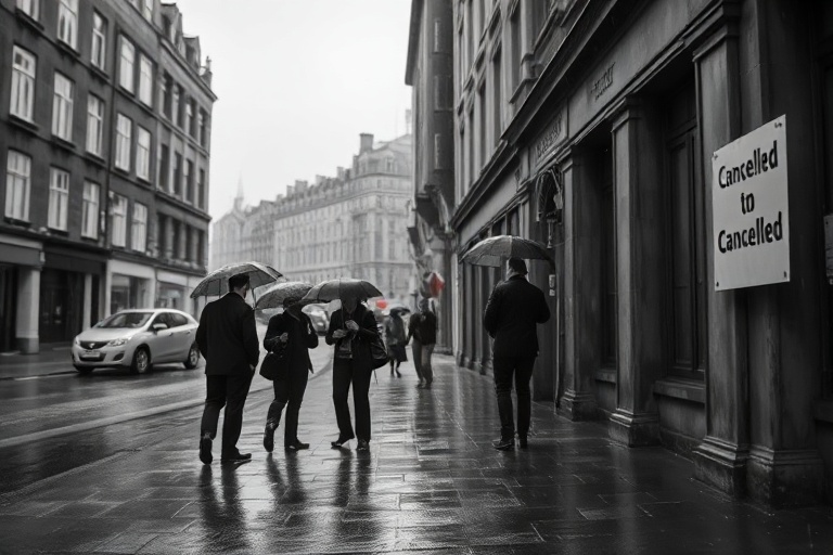 Malta Rain Halts PN Event, Labour Seeks Shelter