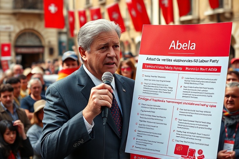 Malta Abela Vows Labour’s Promises ‘Guaranteed’ if Trusted with Another Term