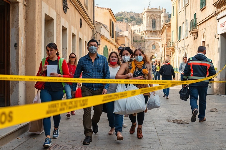Malta Naxxar Residents Re-enter Homes After False Collapse Alarm