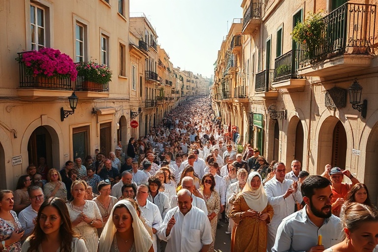 Malta Sliema’s Marian Procession: A Sunday Tradition