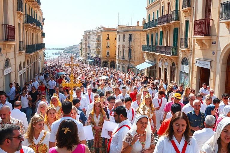 Malta Sliema’s Marian Procession: A Sunday of Devotion and Tradition
