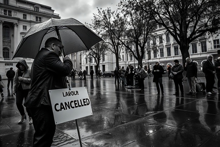 Malta Rain Forces PN to Cancel Event, Labour to Take Cover