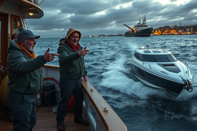 Malta Malta Boatmen Clash with Mystery Regulator