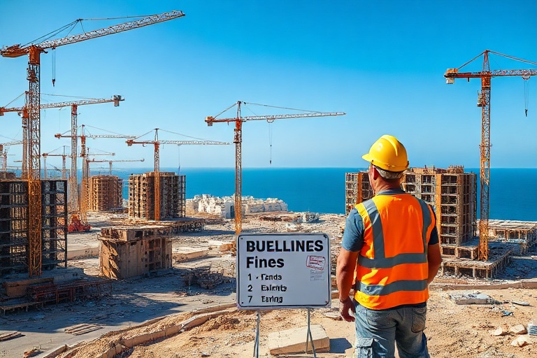 Malta Naxxar Construction Site Fined Seven Times in Seven Months