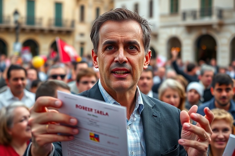 Malta Abela Vows to Deliver: Labour’s Manifesto Promise Drive Begins in Mosta