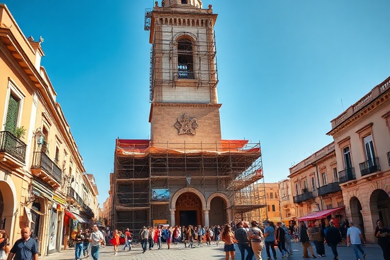 Malta Rabat’s St Paul’s Basilica Belfry & Streets Get a New Lease of Life