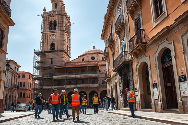Malta Rabat’s St Paul’s Belfry Restoration Begins