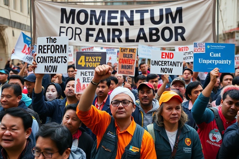 Malta Momentum Calls for Definite Contract Reform to End Workers’ Uncertainty