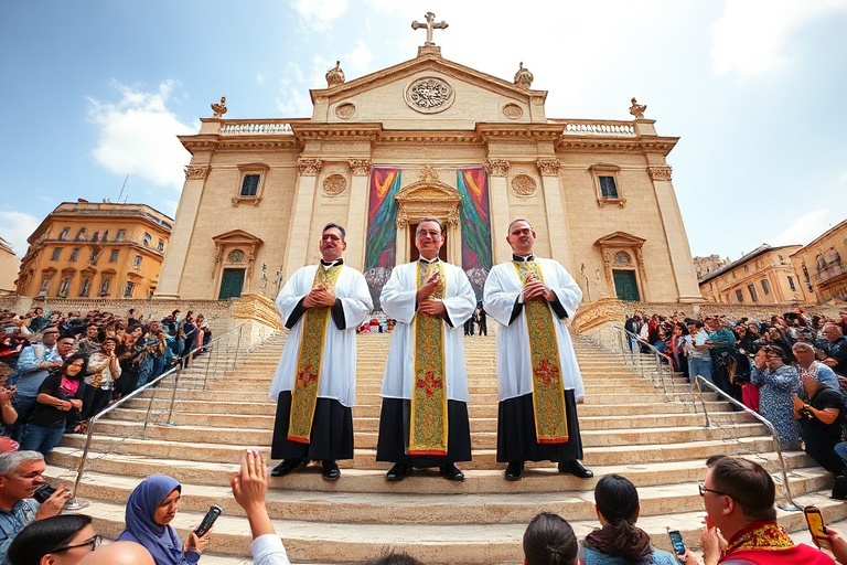 Malta Hope in Valletta: Three New Priests Ordained