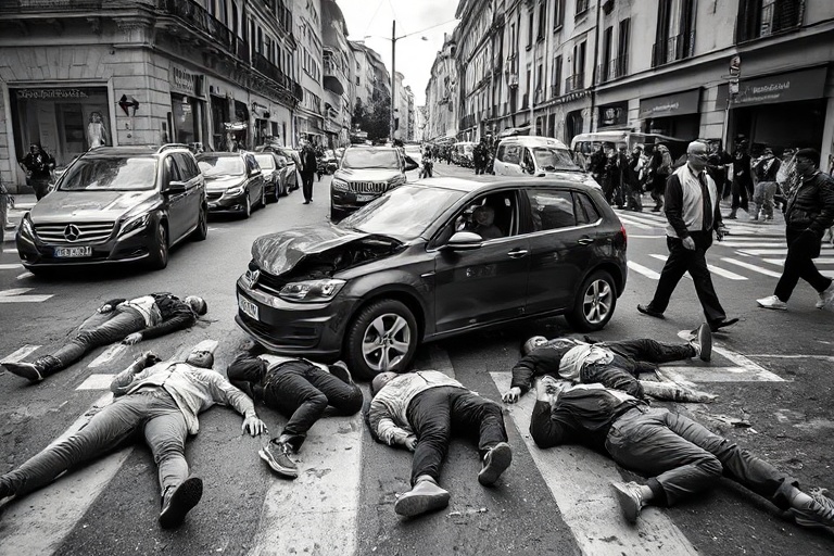 Malta 7 Injured in Milan Piazza del Duomo Incident