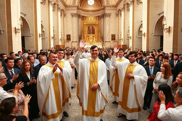 Malta Three New Priests Bring Hope to Malta’s Catholic Community