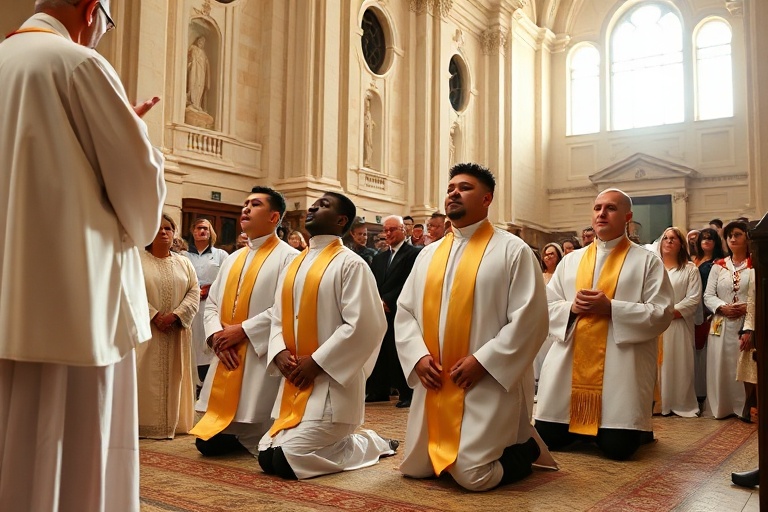 Malta Three New Priests Ordained in Valletta