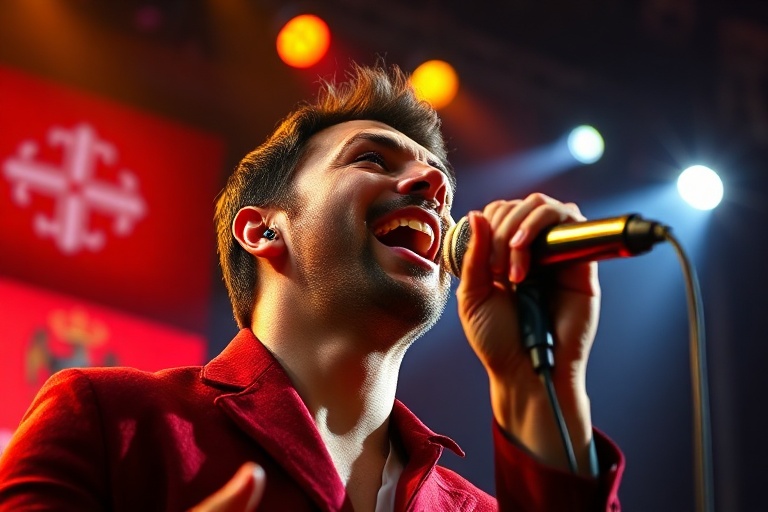 Malta Malta’s Aidan Takes the Eurovision Stage