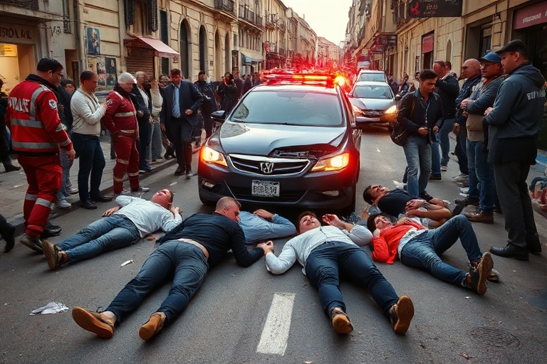 Malta Valletta Chaos: Seven Injured in Pedestrian Ramming Incident