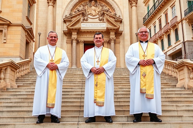 Malta Three New Priests Bring Hope to Maltese Church