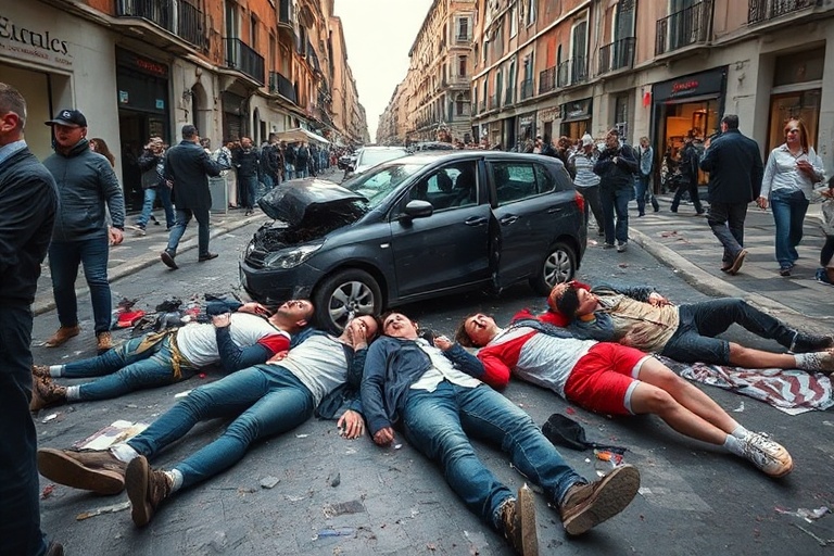 Malta Italian City Shaken as Driver Plows into Crowd