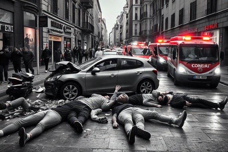 Malta Seven injured as driver in Italian city runs over pedestrians