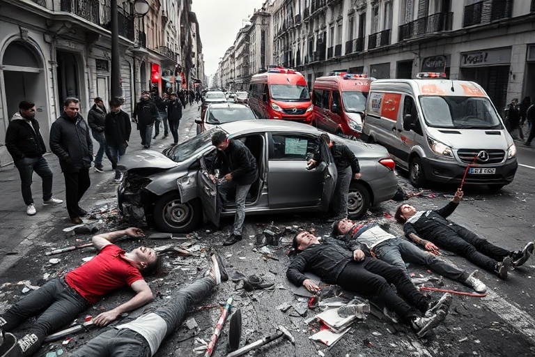 Malta Valletta Chaos: Seven Injured in Pedestrian Ramming