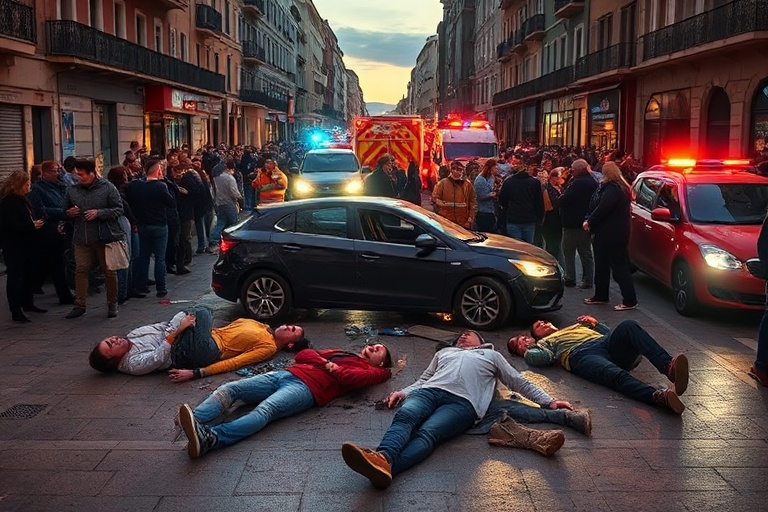 Malta 7 Injured as Driver Plows into Crowd on Malta’s Republic Street