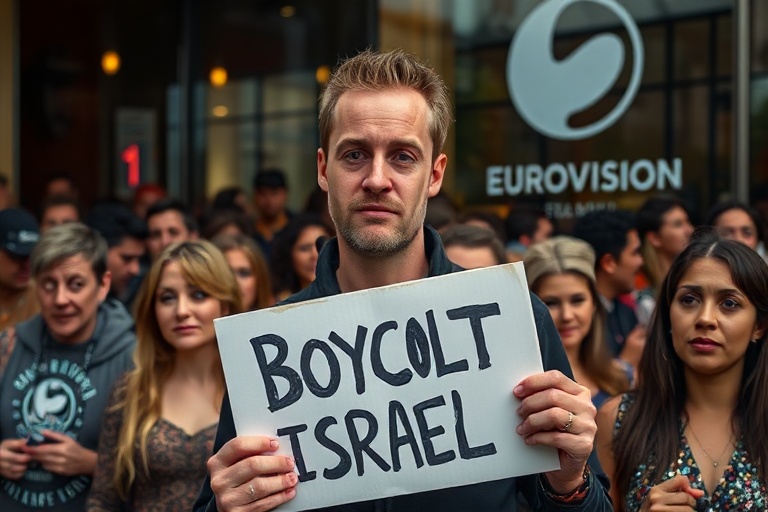 Malta Eurovision’s Glitz Tarnished by Boycotts in Malta