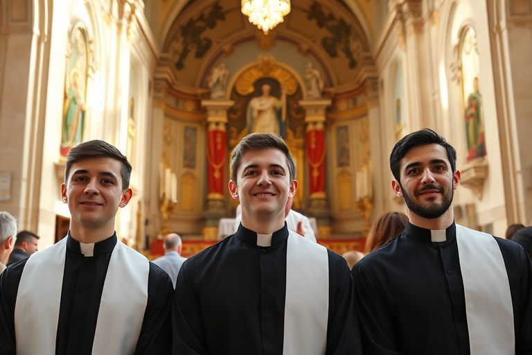 Malta Three New Priests Bring Hope to Valletta’s Church