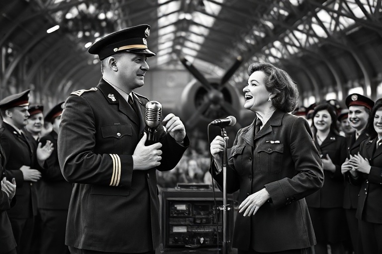 Malta Malta’s RAF Officer Sings with Vera Lynn